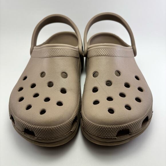 CROCS Classic Brown Clogs Size M10 W12 - Picture 4 of 12